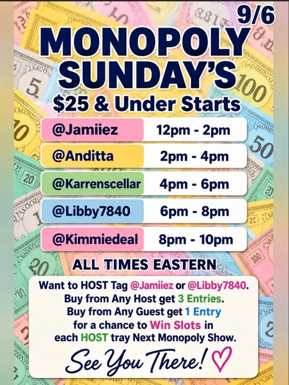 @Anditta 9/6 𝐌𝐎𝐍𝐎𝐏𝐎𝐋𝐘 𝐒𝐔𝐍𝐃𝐀𝐘𝐒 $𝟐𝟓 & 𝐔𝐍𝐃𝐄𝐑 𝐒𝐓𝐀𝐑𝐓𝐒 🚂